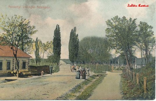 Bratislavská ulica okolo r. 1910
